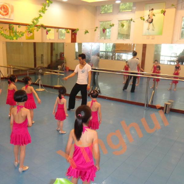 Dance Room Plastic Indoor Sports Flooring Plastic Floor Assembly Interlocking Tile Sport Floor
