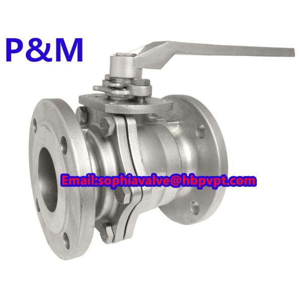 stainless steel 2-pc JIS ball valve