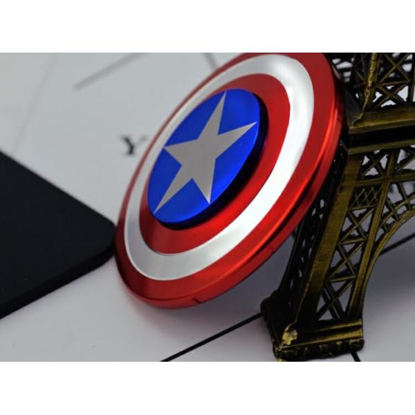 Captain America Si3n4 hybrid ceramic bearing fidget spinner,hand spinner 1114