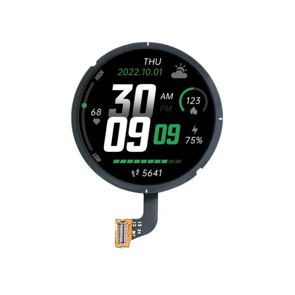 1.43 Inch Round AMOLED Display 466x466 Self-Emitting With High Contrast