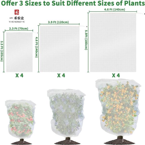 HDPE Anti-ultraviolet Insect Netting Bag for Fruit Protection Solution