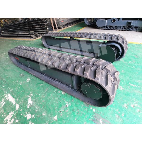 5.5 ton Payload Rubber Undercarriage Chassis for Construction Machines in High Demand