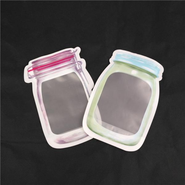 Especiales reutilizables modificada para requisitos particulares formados se levantan la bolsa plástica para la comida Juice Milk Jelly Liquid