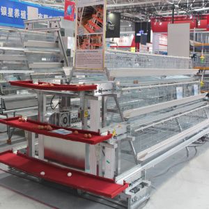 Стальные птицы ячеистой сети 120/установили клетку цыпленка батареи вращать 360 градусов