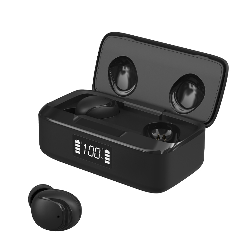 XY-10 в ухе беспроводном Bluetooth 5,0 наушника с дисплеем силы СИД