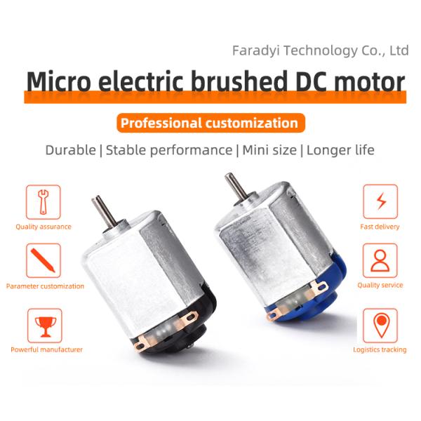Faradyi Fa 130 Permanent Magnet Electric Carbon Brush Micro Dc 1.5v Usb Mini Fan Motor