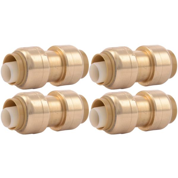 Lead Free Brass China Manufacturer Acr or Plumbing Parts Water Heater Copper Pipe Fittings Push Fit Fitting