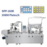 Dpp - selagem automática do comprimido da cápsula da placa lisa de máquina de embalagem da bolha 250 que forma a tira