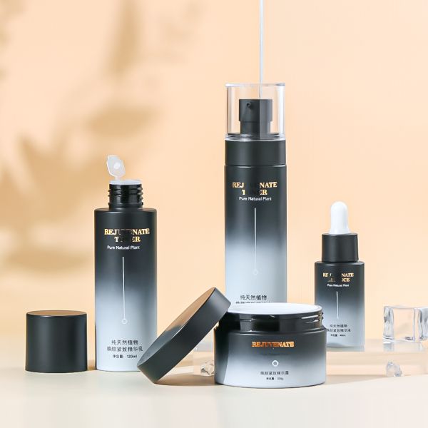 Leak Proof High Impact Resistance PET Cosmetic Bottle with Customized Design for Skincare Packaging