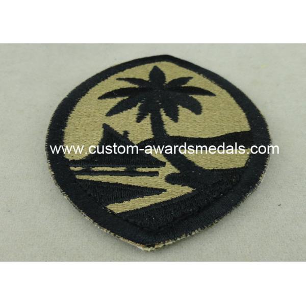 Customized Police Embroidered Badge , Patches For Uniform