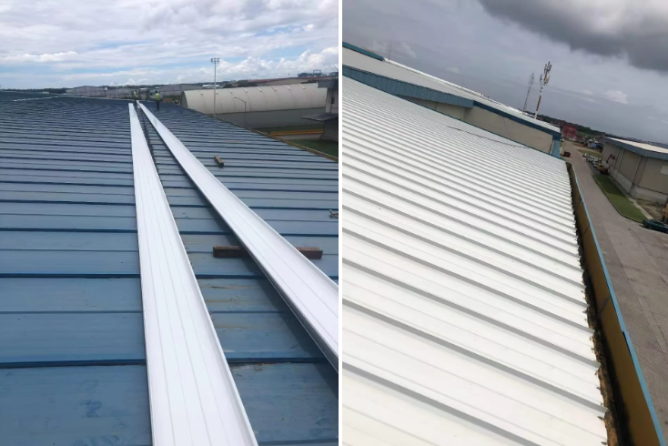 Mobile Transportable KR18 Standing Seam Roll Forming Machine Bemo Type On-Site Metal Roof Sheet