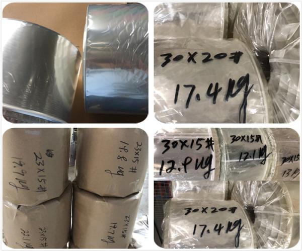 20cm Heat Printing High Temperature Plastic Bag For Aluminum Profile Wood Grain Transfer