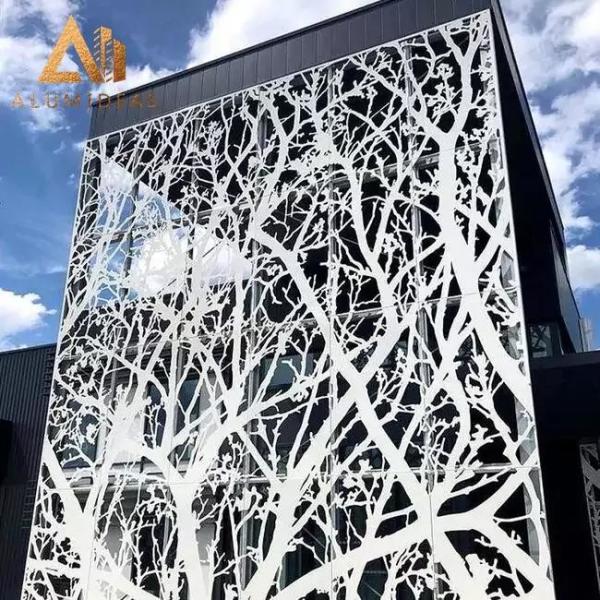 Aluminum Cnc Laser Cutting Wall Cladding