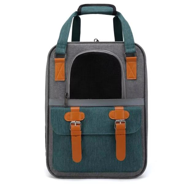Oxford Pet Carrier Bag Semi Circle Dog Carrier Backpacks Breathable