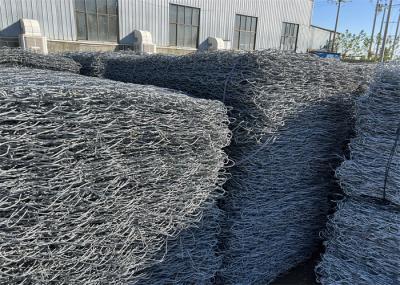 Galvanized Hexagonal Gabion Baskets 1m x 1m x 1m 60mm Mesh