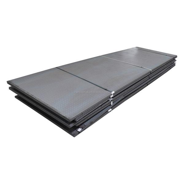 Q235 A36 SS400 Plancha de suelo de chapa cuadrada de acero suave de carbono con