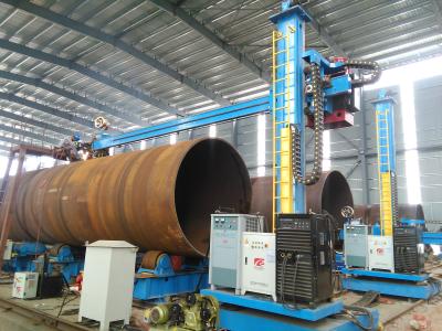 Soldadura do cilindro que gira Rolls, rotadores resistentes da tubulação para soldar