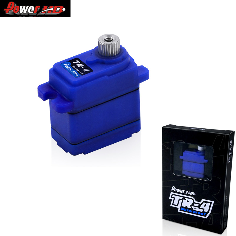 POWER HD TR-4 Waterproof Servo 2.6Kg/0.10S With 35Cm Wire To Compatible Traxxas TRX4-Wiring For RC Car Model