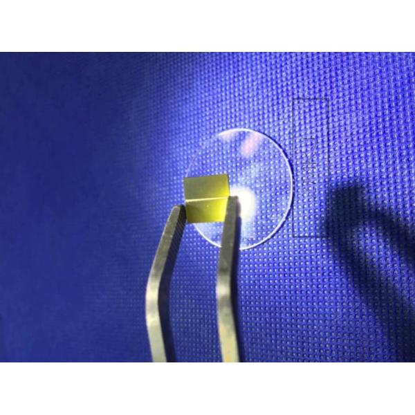 Customized Size Silicon Carbide Wafer 10x10x0.5mm 4H-N SiC Crystal Chips