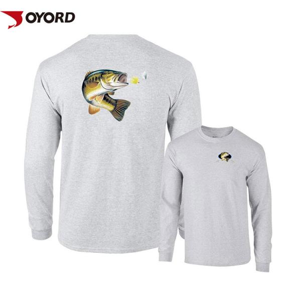 Moisture Wicking Personalized Fishing Jersey , Custom Bass Jerseys Youth Adult Sizes