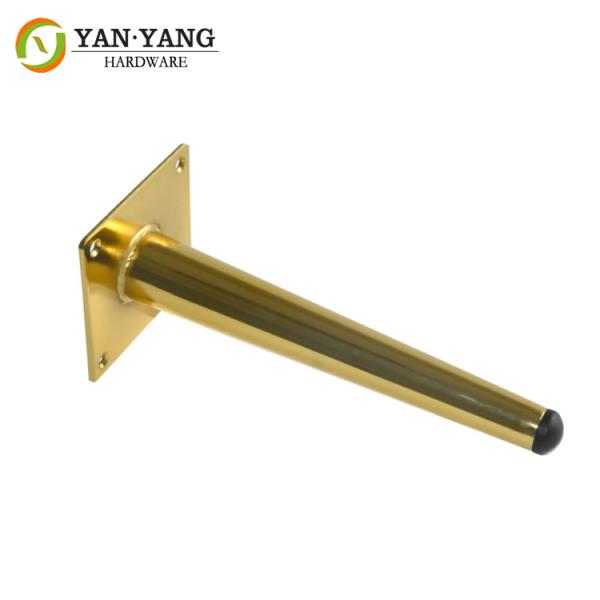 Size Accept Customized Easy To Install Gold Color Metal Legs For Furniture