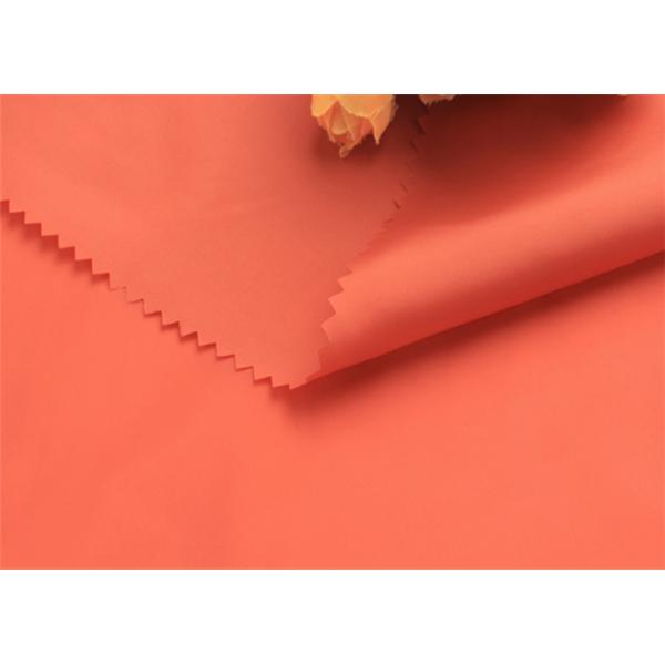 400T повторно использовало PU ткани полиэстера покрывая водоустойчивую тафту 38gsm 20D вниз с ткани куртки