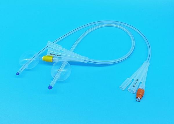 Latex Free Disposable 2 Way Foley Catheter Custom 300mm / 400mm Length