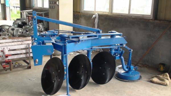 1LY(SX) series boron steel 3 point hydraulic reversible turning disc plough with 660mm disc diameter