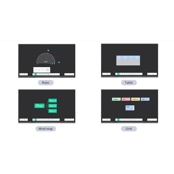 GK880T 55 65 75 86inch IPS HD 4K LCD Touch Screen Interactive Smart Board INTERACT BOARD Interact Board