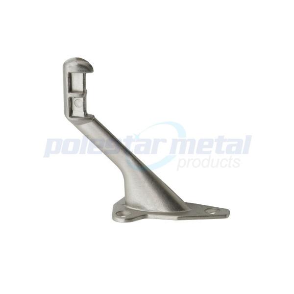 Кронштейны поручня крома двери 3 дюймов декоративным почищенные щеткой оборудованием сверхмощные