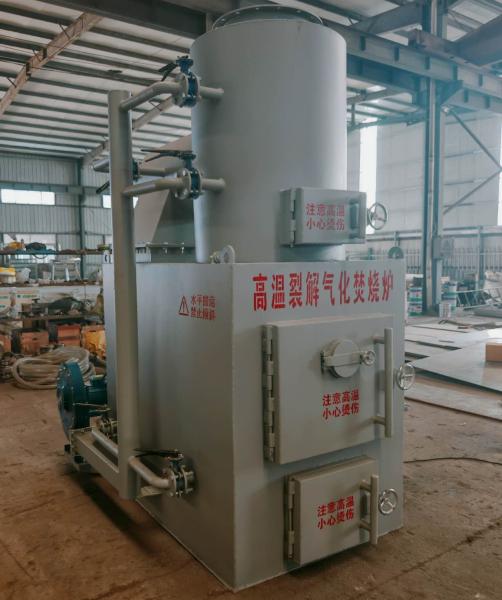 Hospital Waste Incinerator with 15kg-10t Per Batch Capacity High Velocity Burner and 1 Year Warranty for Biomedical Waste Disposal