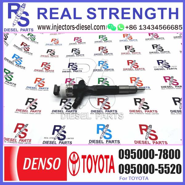 Горячий 2KD-FTV дизельный топливный инжектор 23670-30310 DENSO 9709500-780 095000-7800 для DENSO TOYOTA HILUX 2.5L