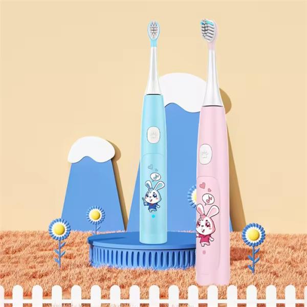 Soft Bristles Cute Cartoon Electric Toothbrush IPX7 Girl Childs Junior Electric Toothbrush