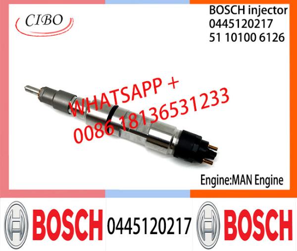 BOSCH 0445120217 51101006126 Neutral Fuel Injector Assembly 0445120217 51101006126 For MAN NEOPLAN TEMSA YOUNGMAN