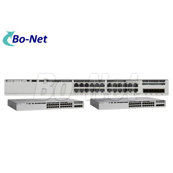 Network Cisco Gigabit Ethernet Switch 9200L C9200L-24T-4X-E 24 Ports 4x10G