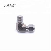 Acier inoxydable tube Tittings de 316 masculin et d'olive de coude