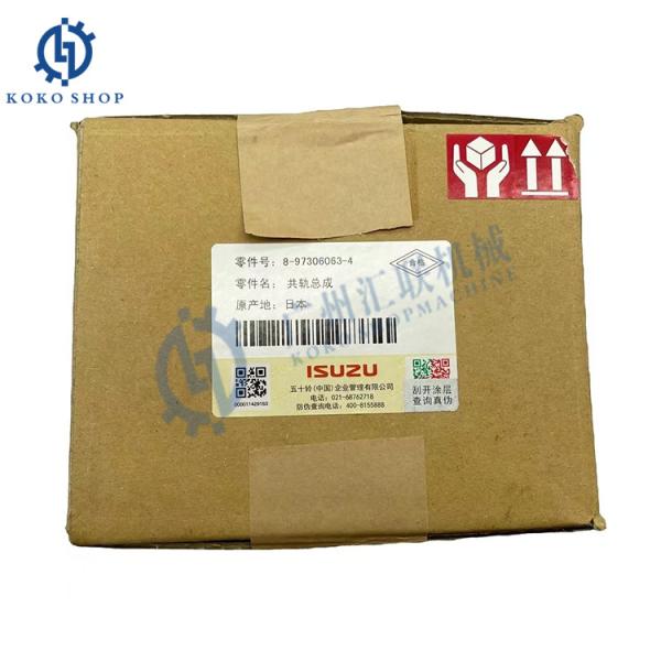 High Pressure Common Rail Assembly 8-97306063-4 Suit Hitachi Excavator ZAX230 ZX200-3 ZX240-3 Engine 4HK1