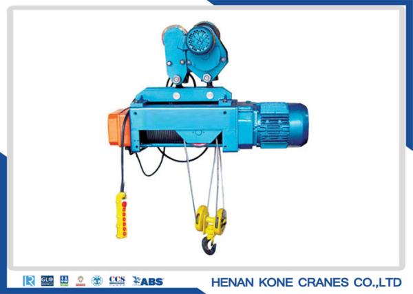 CD MD 7.2m/min Electric Hoist Winch , 3 Ton Electric Winch