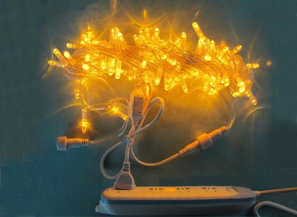 10m 33FT 100pcs Festive Decoration Lamp Wedding Celebration Christmas Star Light KTV Bar Outdoor Waterproof Lamp String