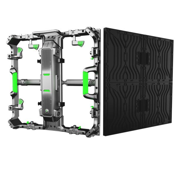 P3.9 Display LED de aluguer de palco 500×500/1000mm 5000 nits Gabinete de alumínio de fundição a pressão