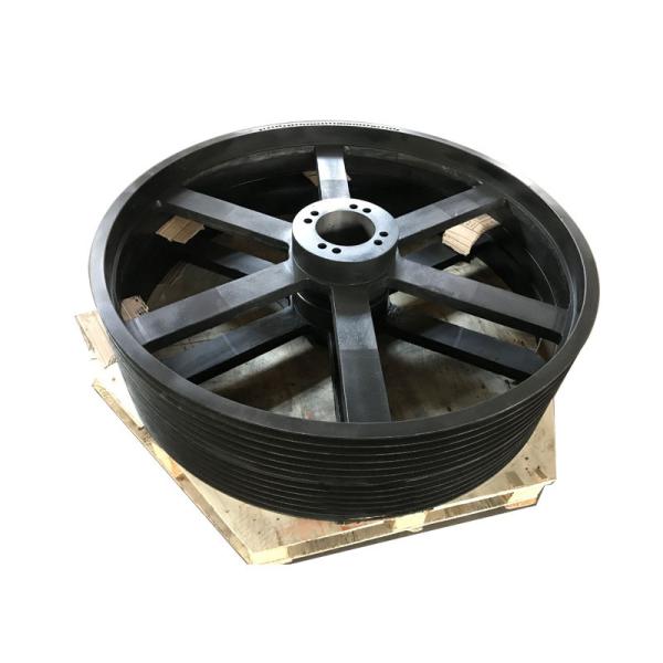Iron Large V Belt Pulley for Power Transmission Customized by Sand Casting Specialist