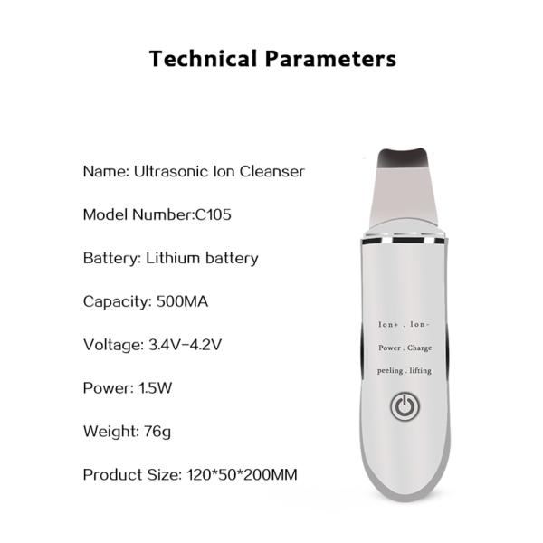 Ultrasonic Waves Skin Care Machine