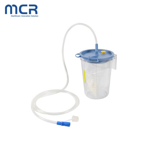 一回用 1500 2500ml 吸着ラインシステムのための不妊吸着容器