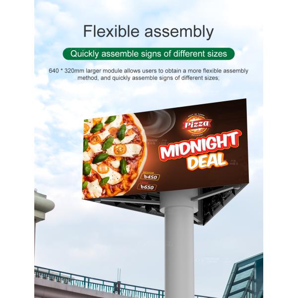 Three Sides Seamless Edge LED Wall Panel Curved LED Video Wall P4 Advertising Display LED Billboard Outdoor LED Screen