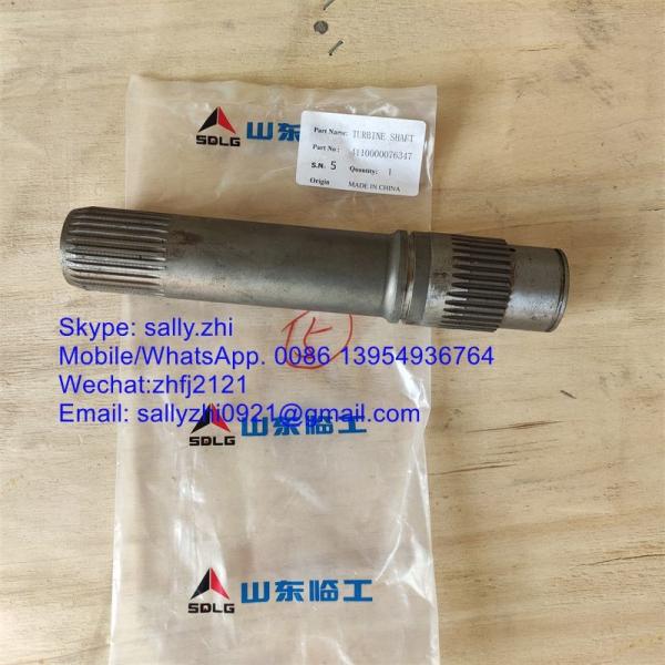 original sdlg Turbine Shaft, 4110000076347, loader spare parts  for  wheel loader LG956L/LG936/LG958