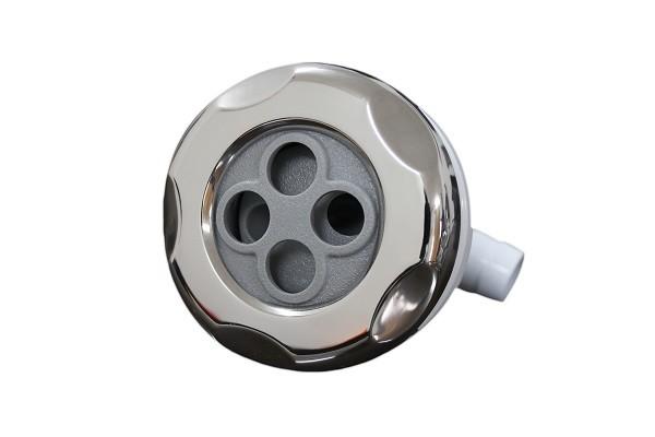 Spa Jet Replacement / Whirlpool Adjustable Bathtub Nozzle with Stainless Steel Face