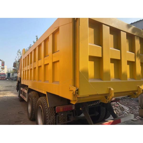 6930*2500*2860mm peso en el borde 6.4T 8 Muelle de hojas con suspensión de amortiguador Control hidráulico con refuerzo de aire 4x2