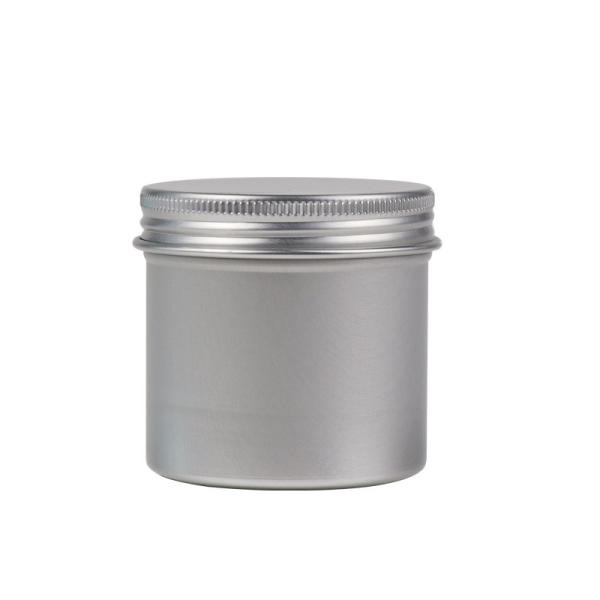 50g 100g 150g Eco Friendly Aluminum Canisters Handmade Lotion Metal Tea Tins