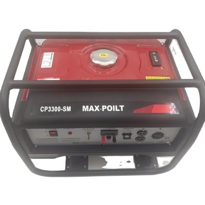 OEM Color Silent Portable Power Alternator Electrical Start Gasoline Generator CP3300-SM