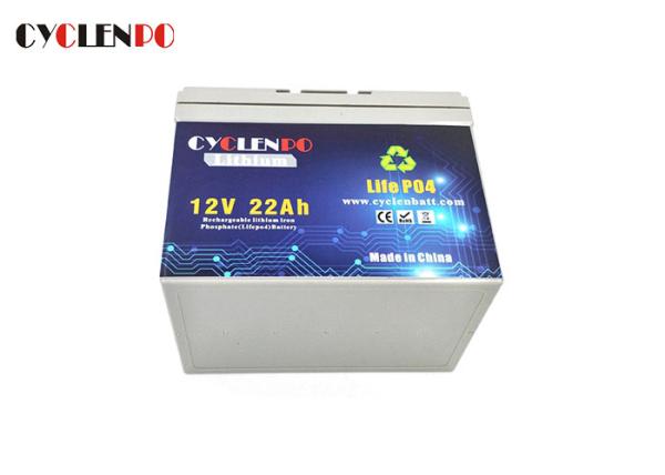 22ah 12 Volt Golf Cart Batteries , Deep Cycle Golf Cart Batteries High Energy Density